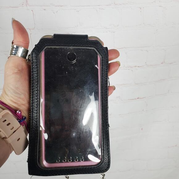 Bundle Aimee Kestenberg Studded Leather Crossbody Phone Case Wallet And Wristlet - Picture 10 of 16